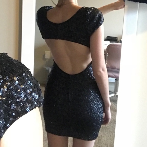 Dress the Population Sequin Bodycon Dress - Picture 5 of 5